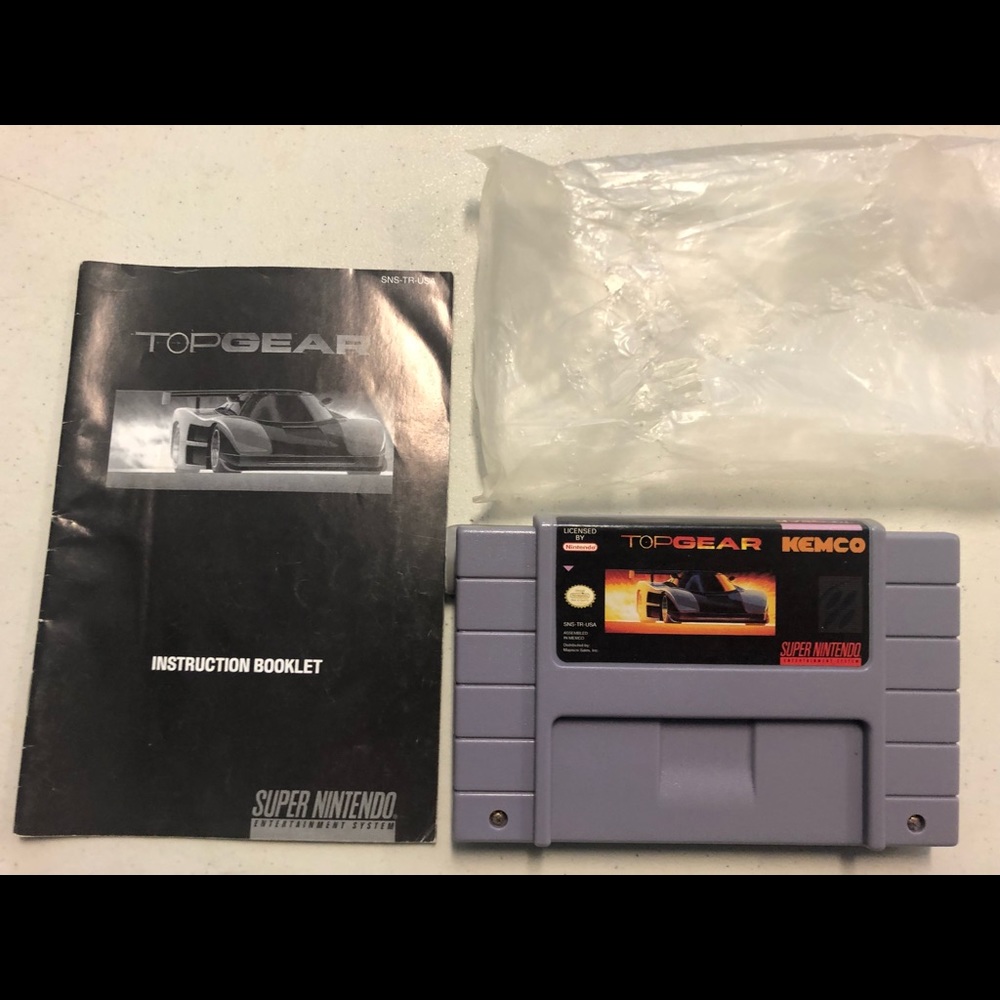Super Nintendo Top Gear